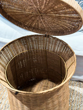 Load image into Gallery viewer, ASF Rattan Storage Side Table
