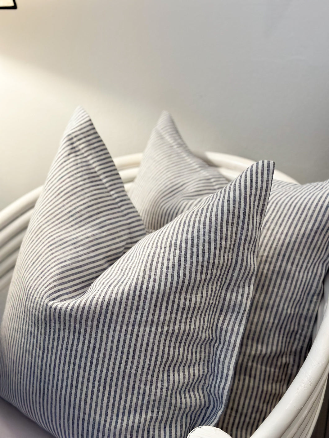 Blue Stripe Cushion 50x50cm