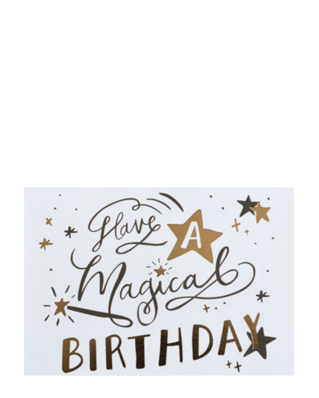 Magical Birthday Card