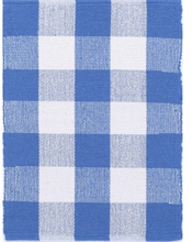 Load image into Gallery viewer, Blue Gingham Bathmat
