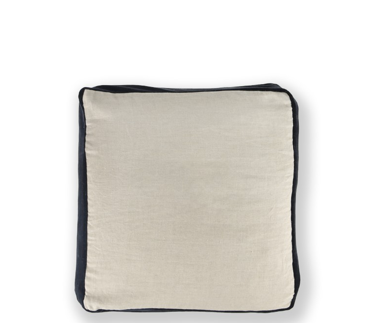Black Border Cushion 50x50cm