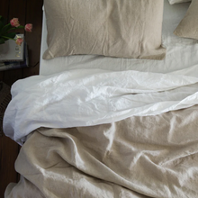 Load image into Gallery viewer, Cultiver Set of 2 Linen Pillowcases - Natural
