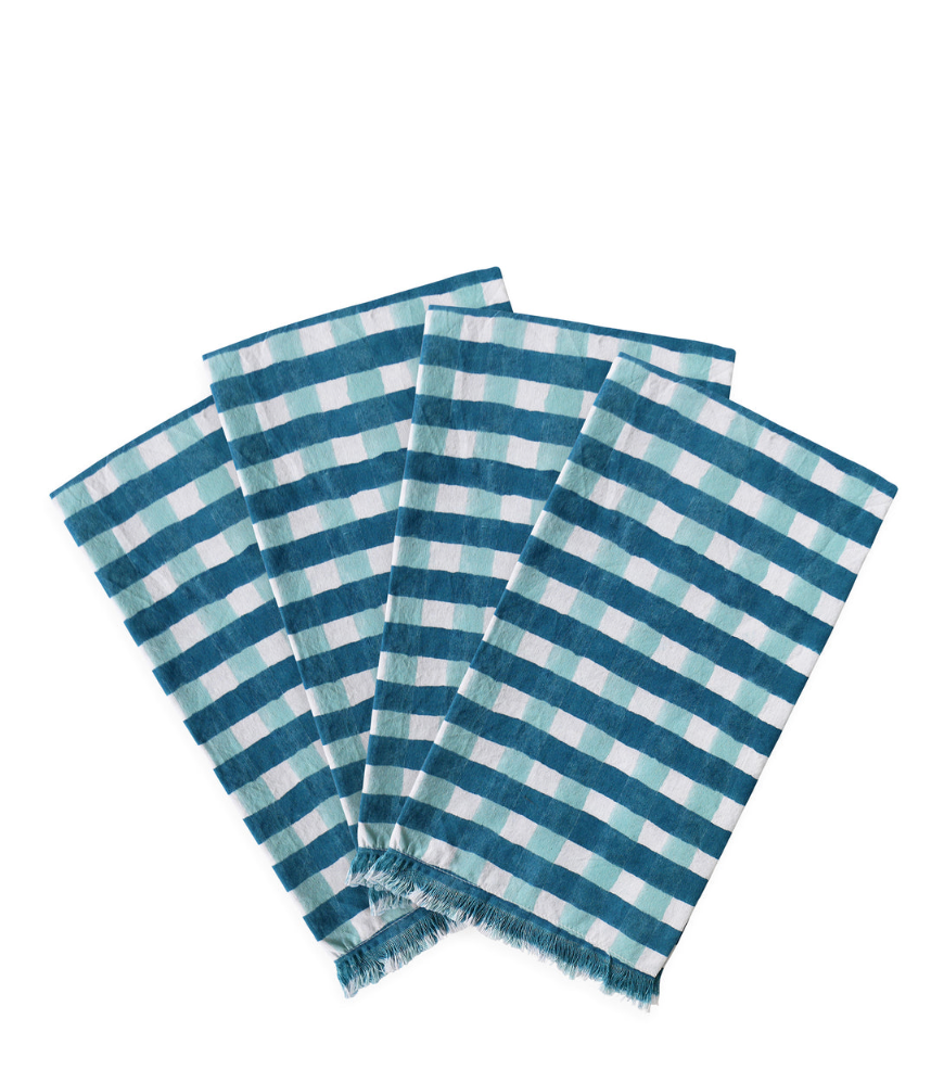 Walter G Bodrum Caribbean cotton napkins (set of 4)