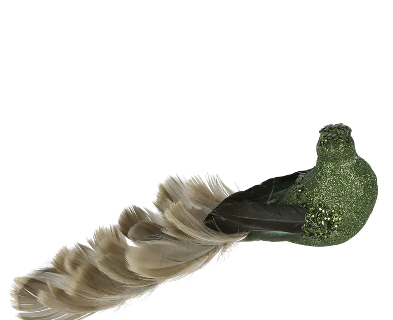 Green bird set of 2