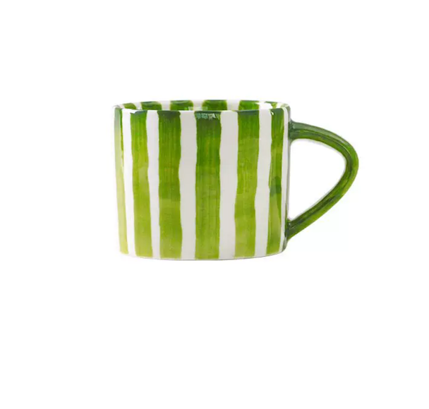 Green Stripe Cup
