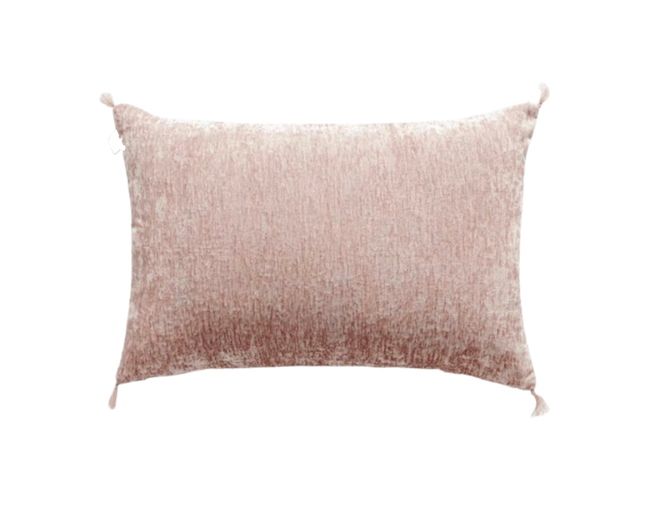Blush Velvet Cushion 60x40cm