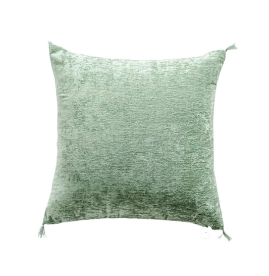 Sage Velvet Cushion 50x50cm