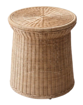 ASF Rattan Storage Side Table