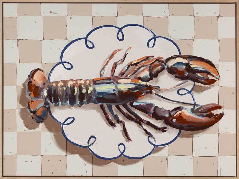 Lobster Art 22.5x30cm