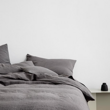 Load image into Gallery viewer, Cultiver - Charcoal Duvet Cover Sets

