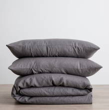 Load image into Gallery viewer, Cultiver - Charcoal Duvet Cover Sets
