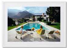 Load image into Gallery viewer, Authentic Slim Aaron - Poolside Gossip Framed Art

